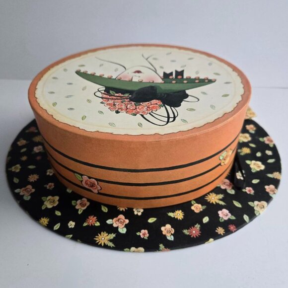 Decorative Hat Box Gift Box Shelf Decor Storage Gift Box - Picture 2 of 6